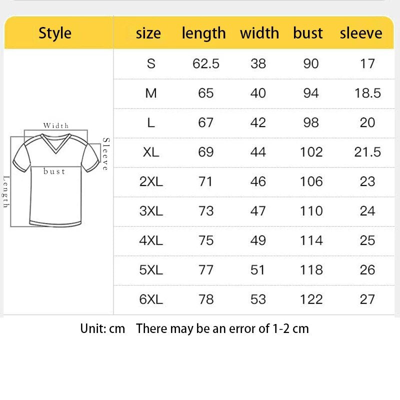 New Fashion Summer for Men Clothing Anime T Shirt Goth Oversized Graphic Vintage T-shirt Anime Harajuku Manga S-6XL