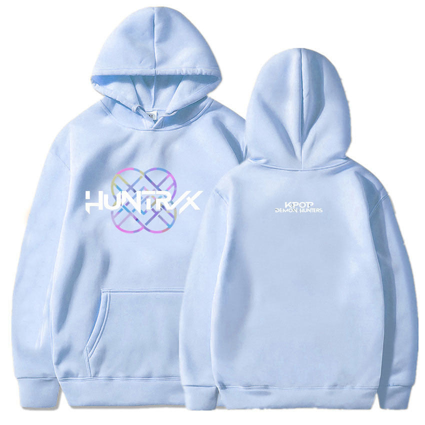KPop Demon Hunters Huntrix Logo Hoodie Women Men Clothing