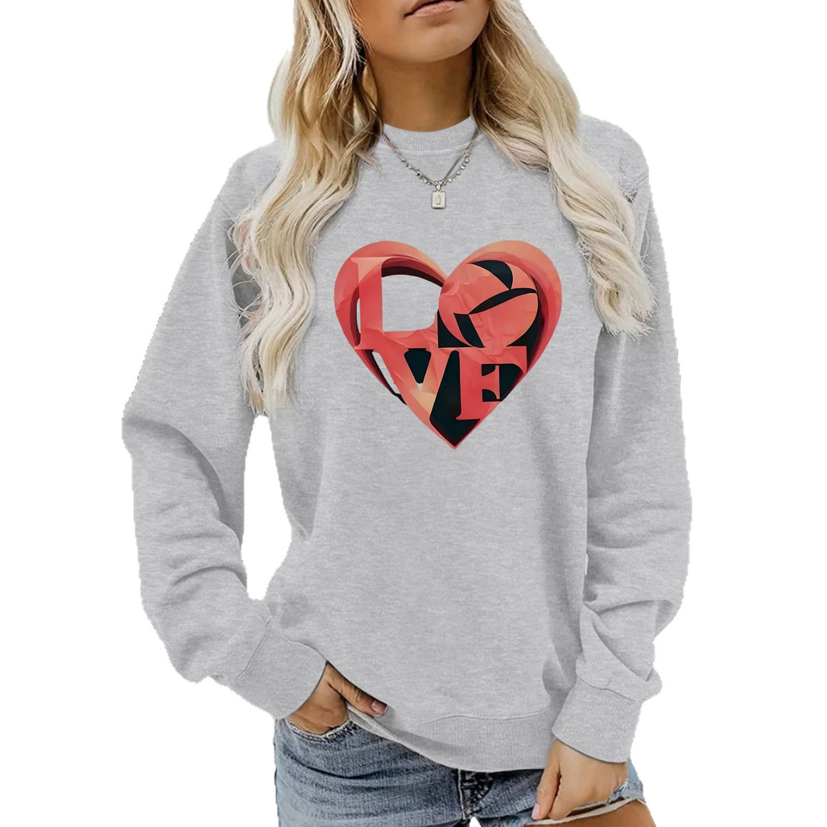 Long sleeved fleece hoodie