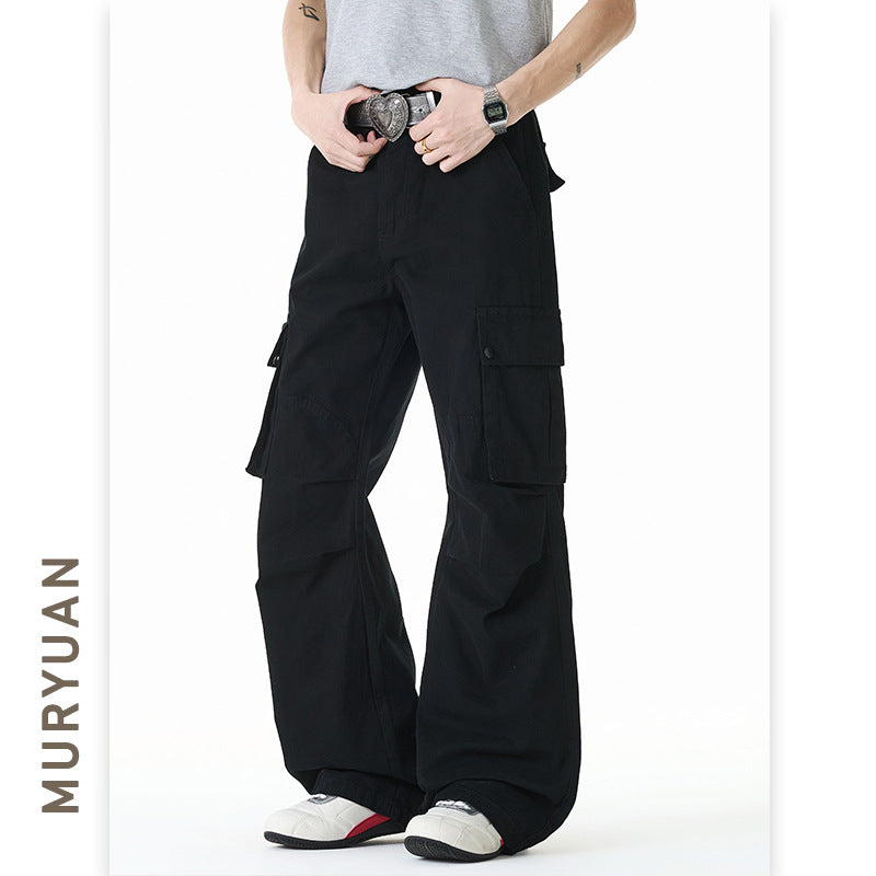 Men's Clothing Tall and Long Vintage Cargo Pants for Men