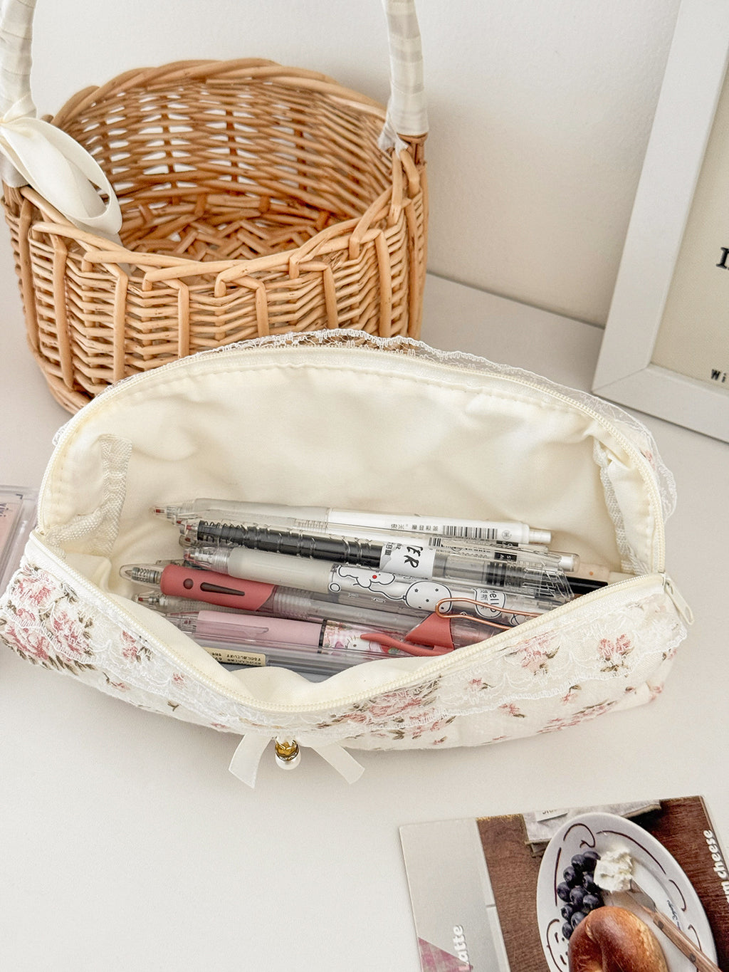 Vintage Lace Pencil Case