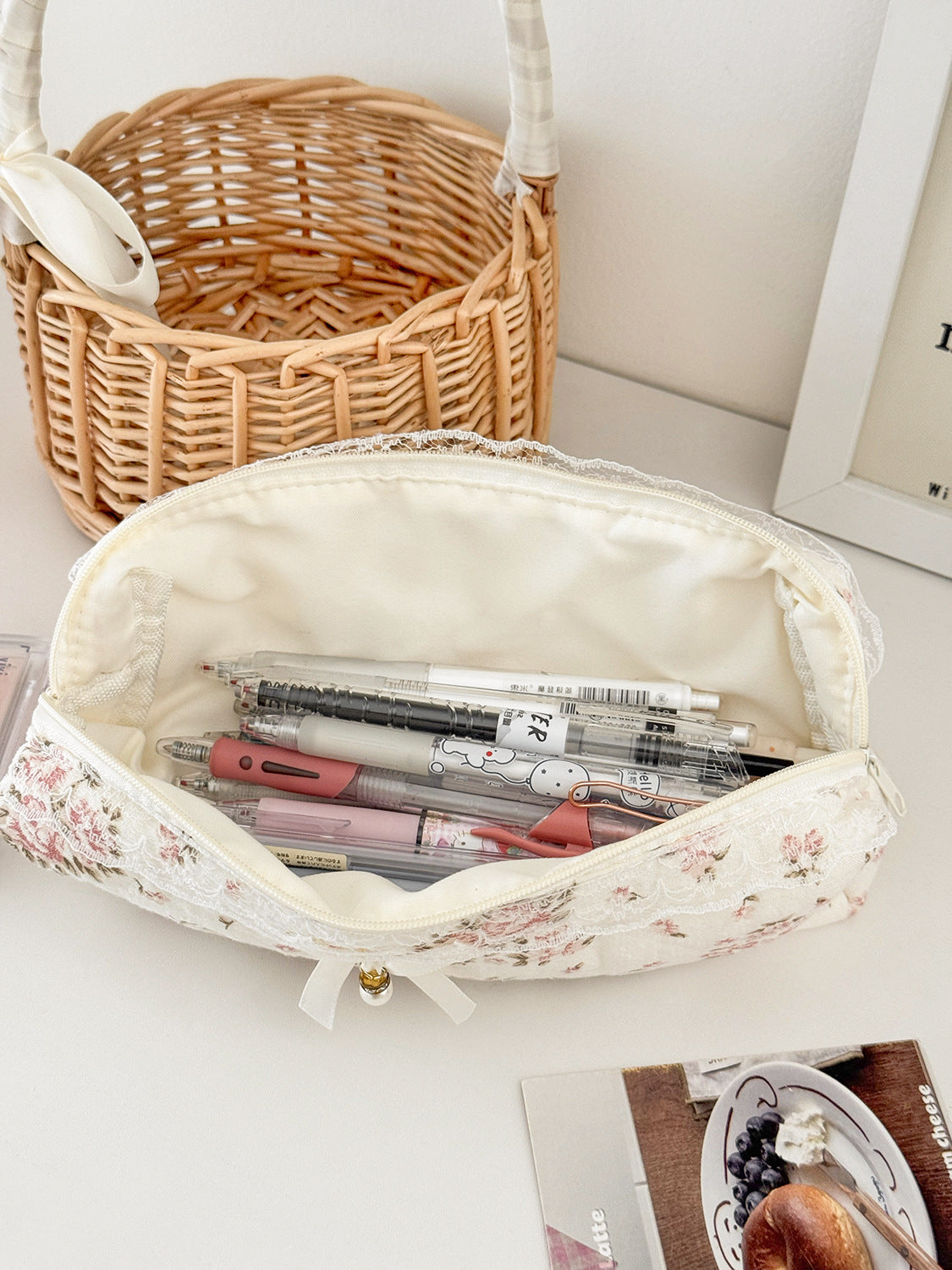 Vintage Lace Pencil Case