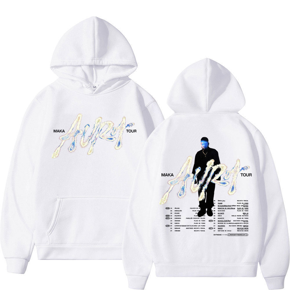Rapper Maka  Aura Tour Merch Hoodies Men Women Clothing