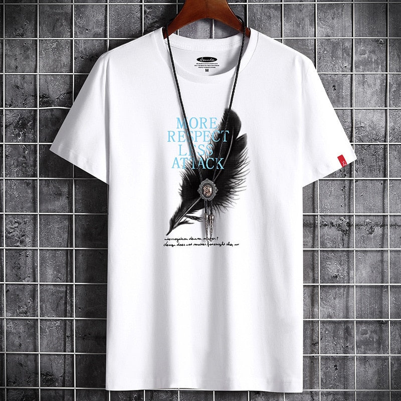 New Fashion Anime T Shirt White Oversized Summer for Men Clothing Graphic Vintage T-shirt Tshirt Harajuku Manga Anime S-6XL